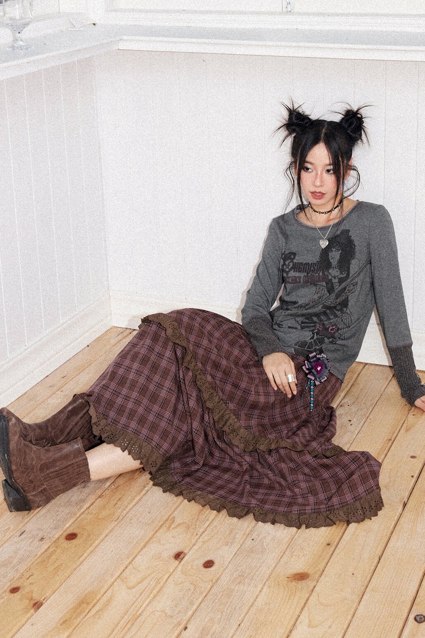 Punk Records Patchwork Top