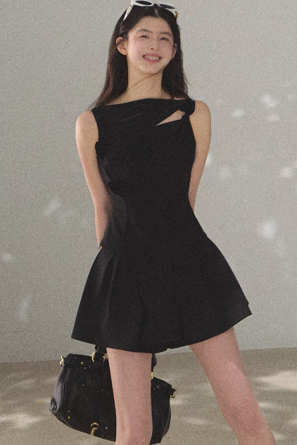 One-Shoulder Lyocell Wool Camisole