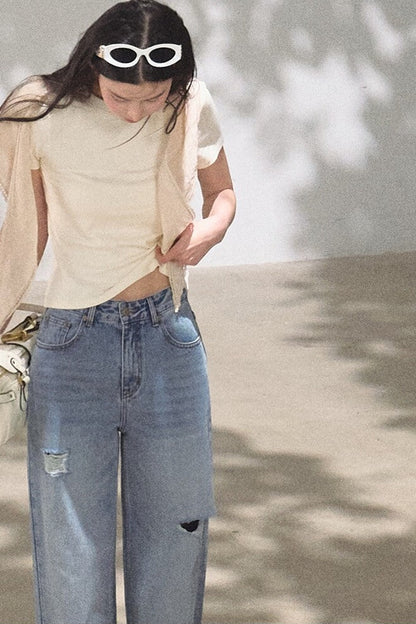 Bohemian Ripped Jeans