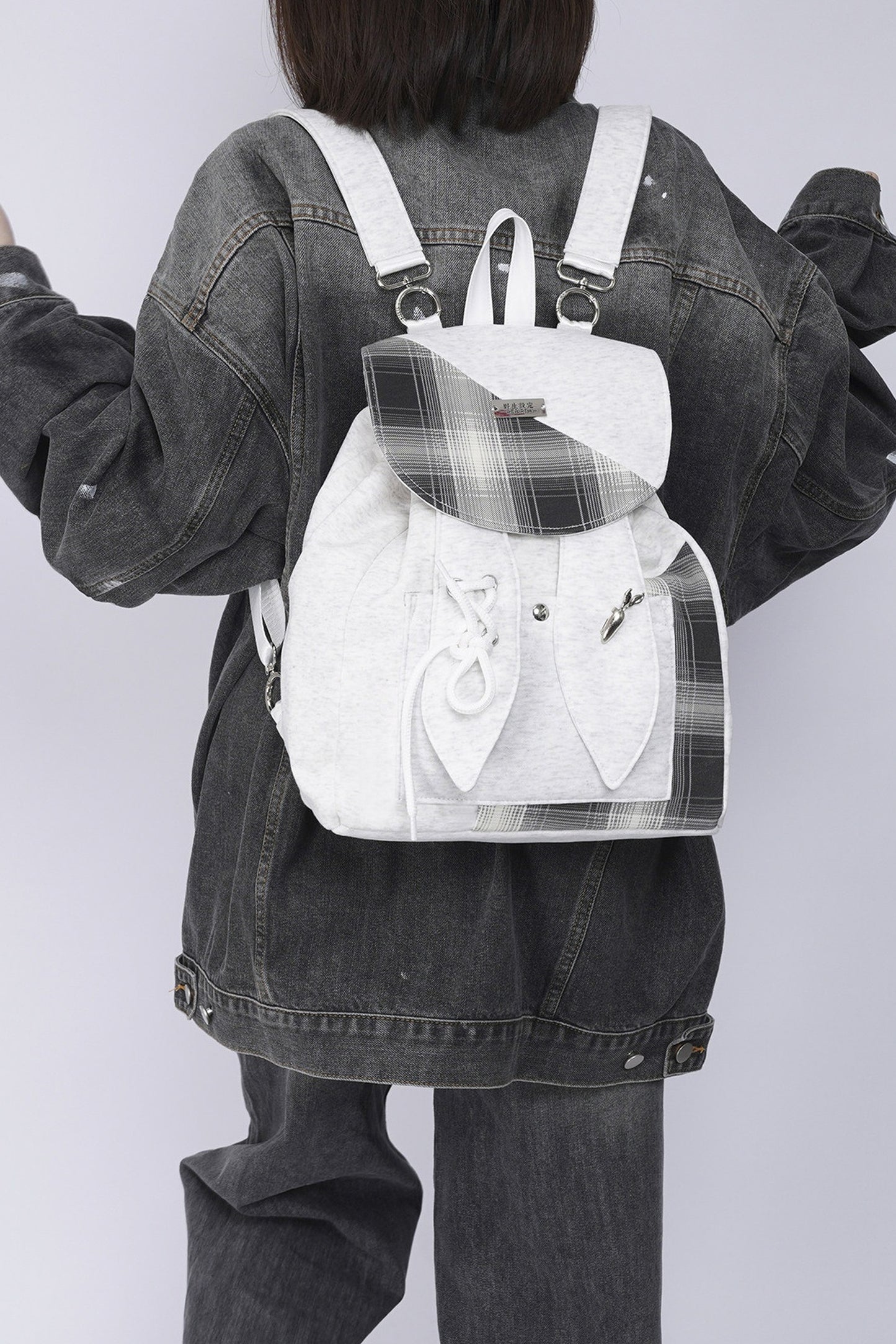 Outdoor Travel Cute Flip-Top Backpack