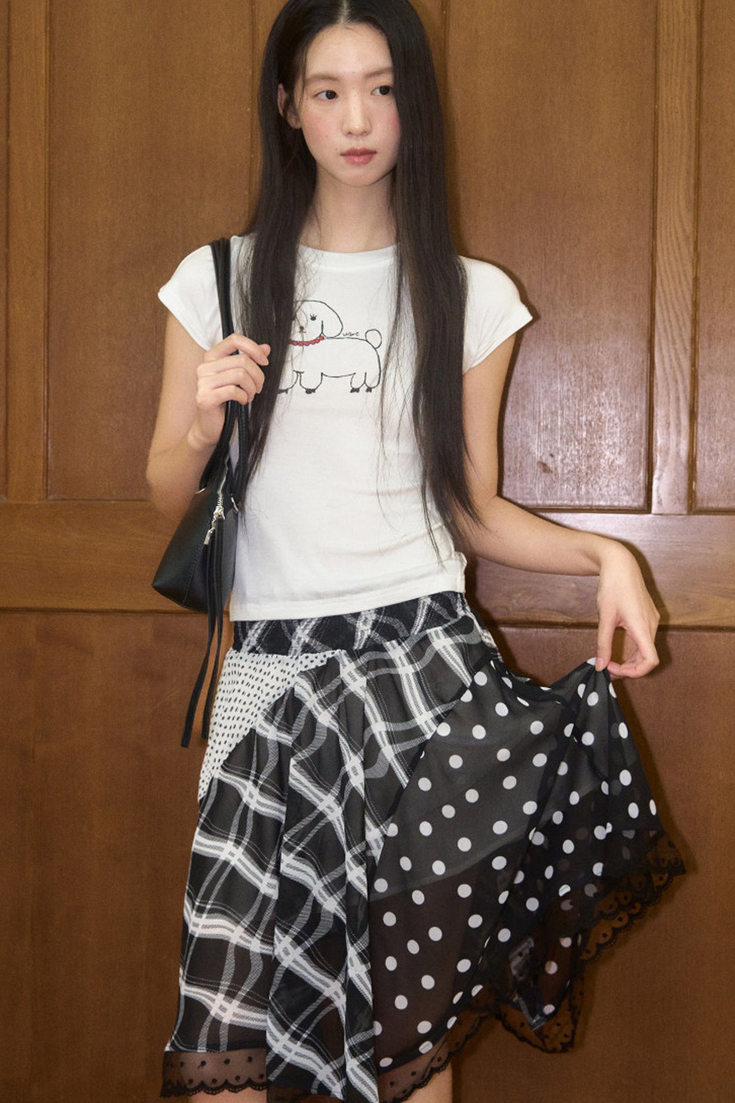 Summer Sequin Two-Way Wear Skirt