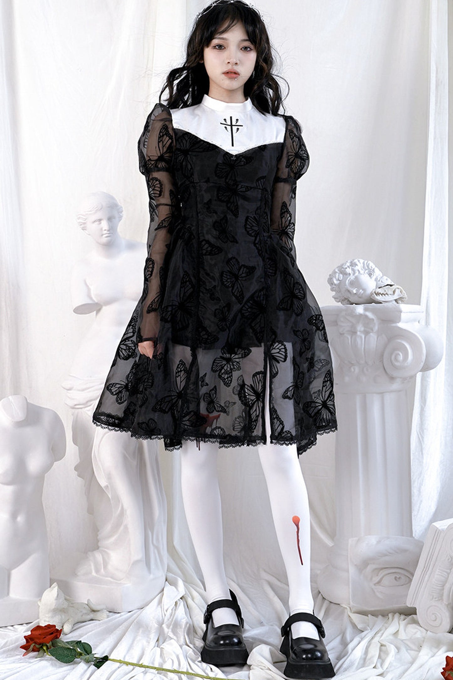Butterfly Lace Princess Dress