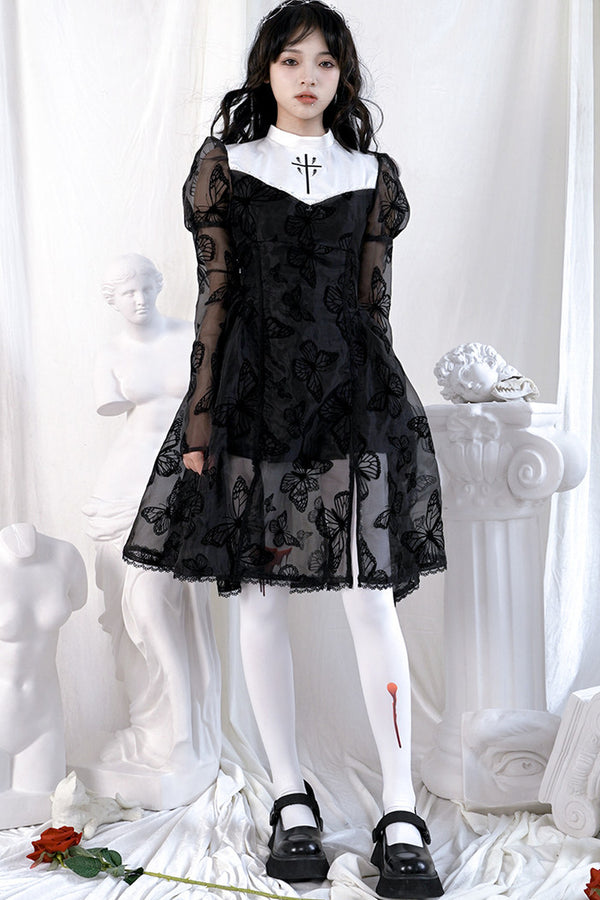 Butterfly Lace Princess Dress