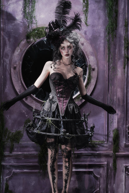 Butterfly Ghost Fishbone Corset