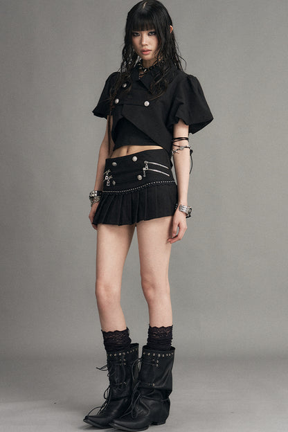 Palace Punk Pleated Skirt