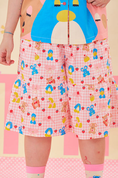 Elastic Waist Shorts
