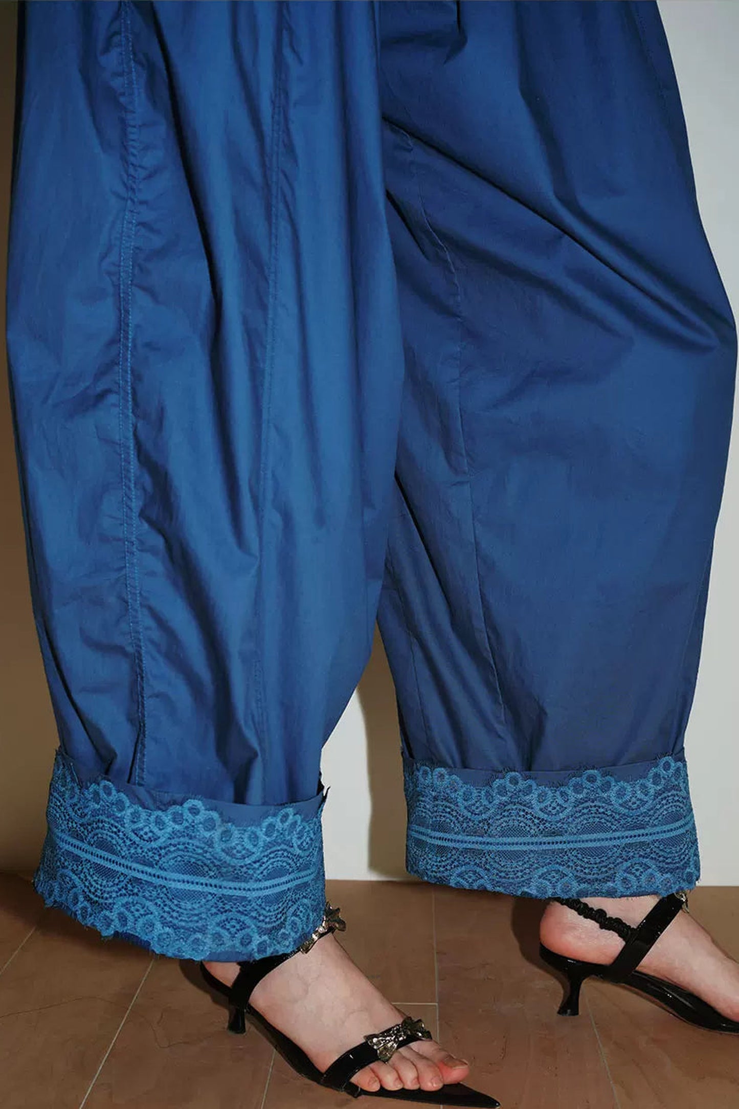 Retro Solid Color Balloon Pants