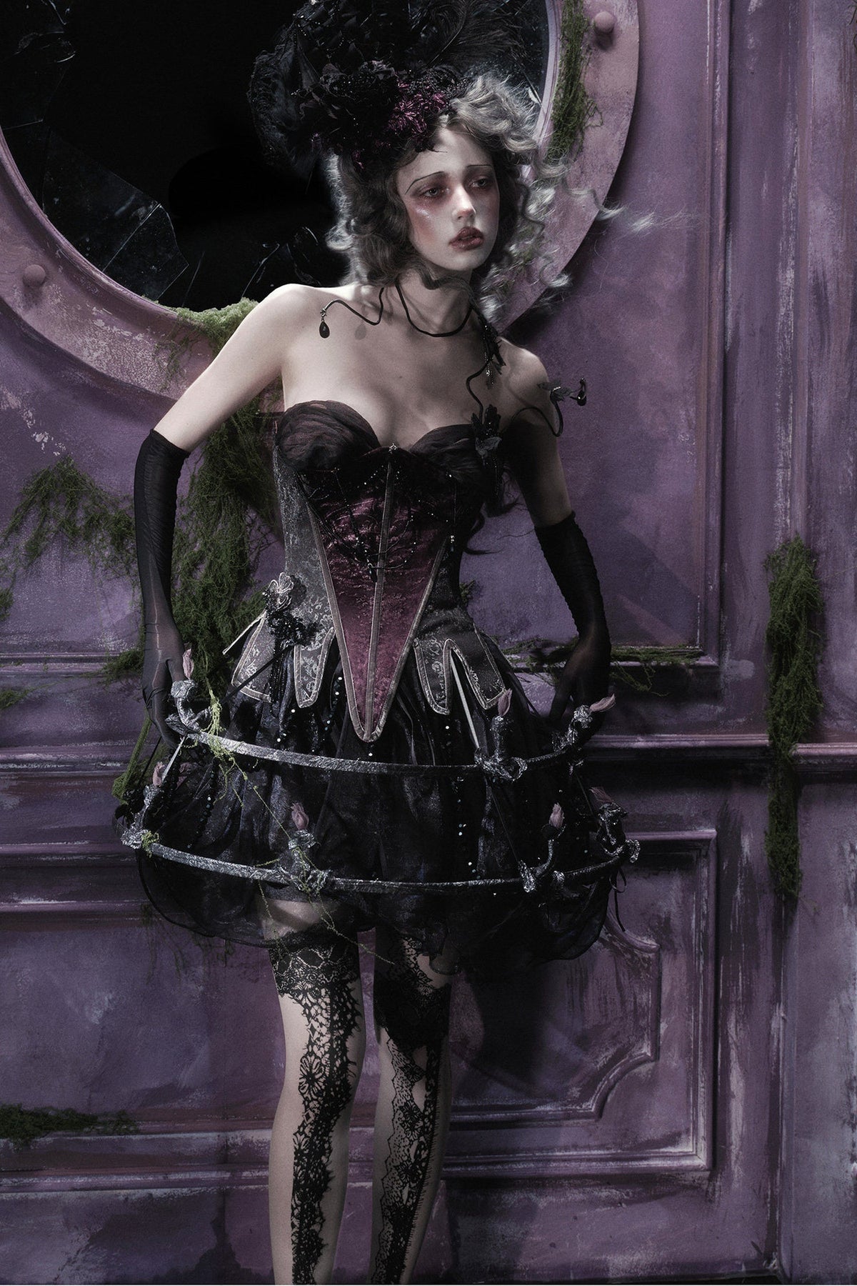 Gothic Dark Style Sailing Hat