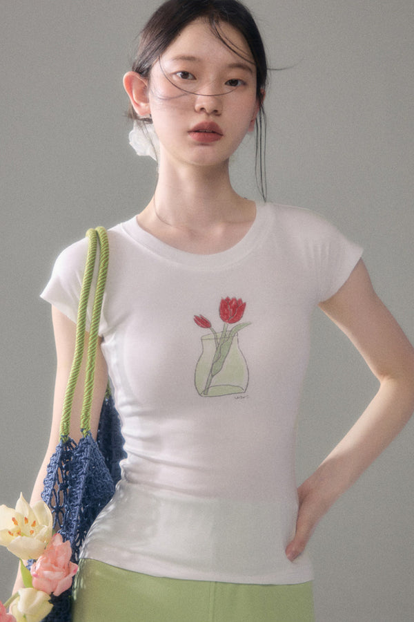 Fruit Platter Tencel Blend Short Sleeve T-Shirt