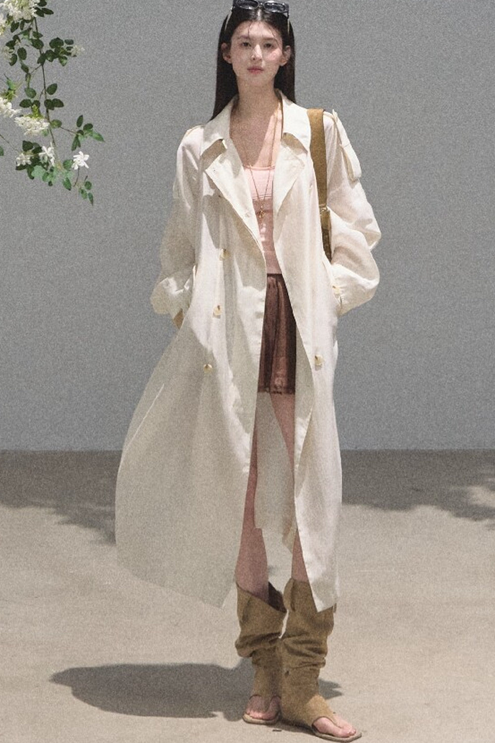 Longing Chiffon Pleated Skirt