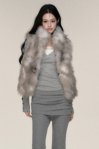 Pleated Cuffed Flared Pants