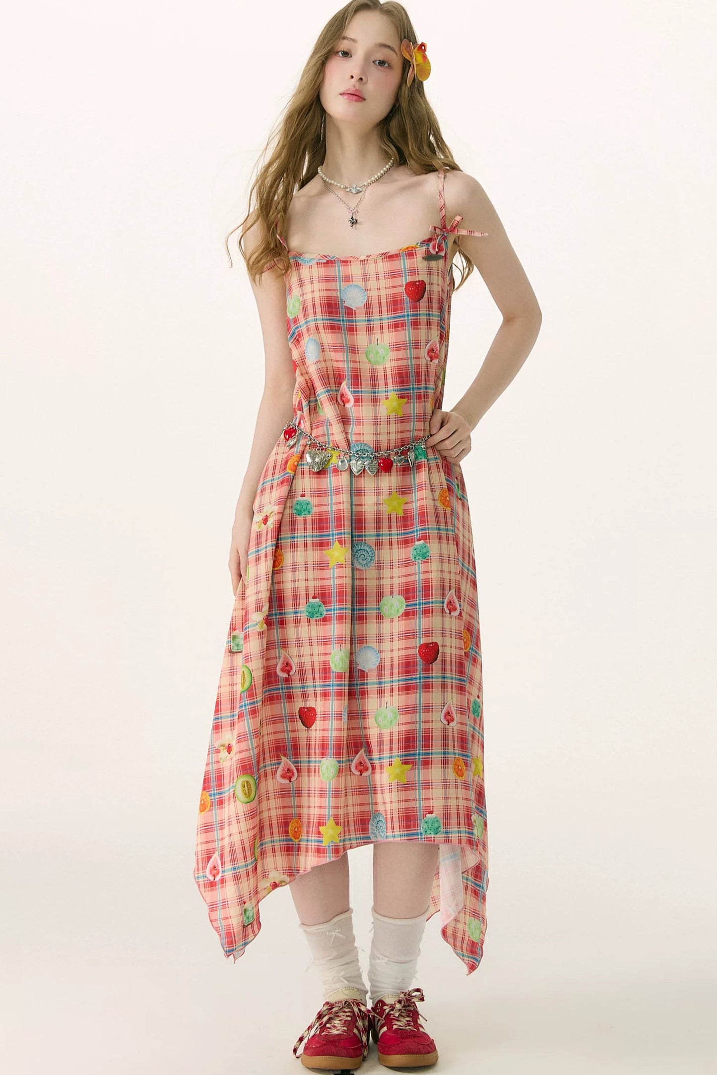Sweet Dreams Plaid Fun Print Dress