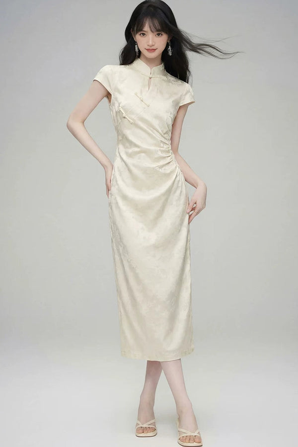 New Chinese Modified Cheongsam Dress