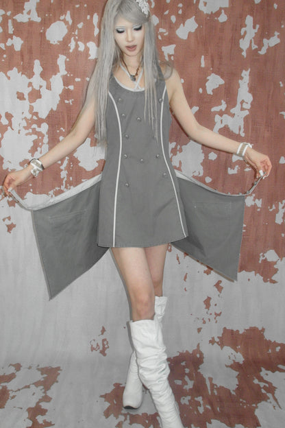 Deconstructed Medieval Slip Dress