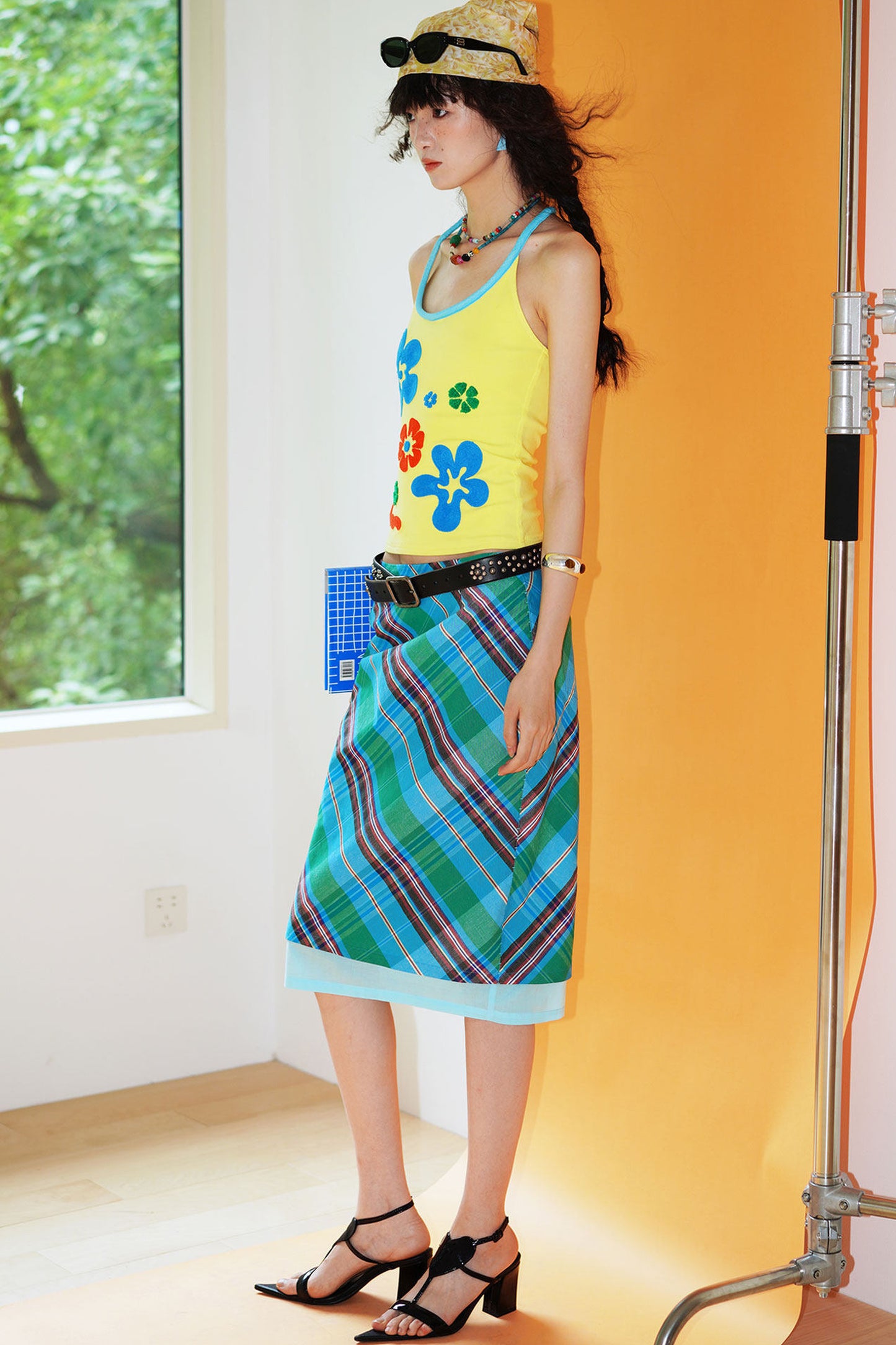 Faux Two-Piece Summer Skirt