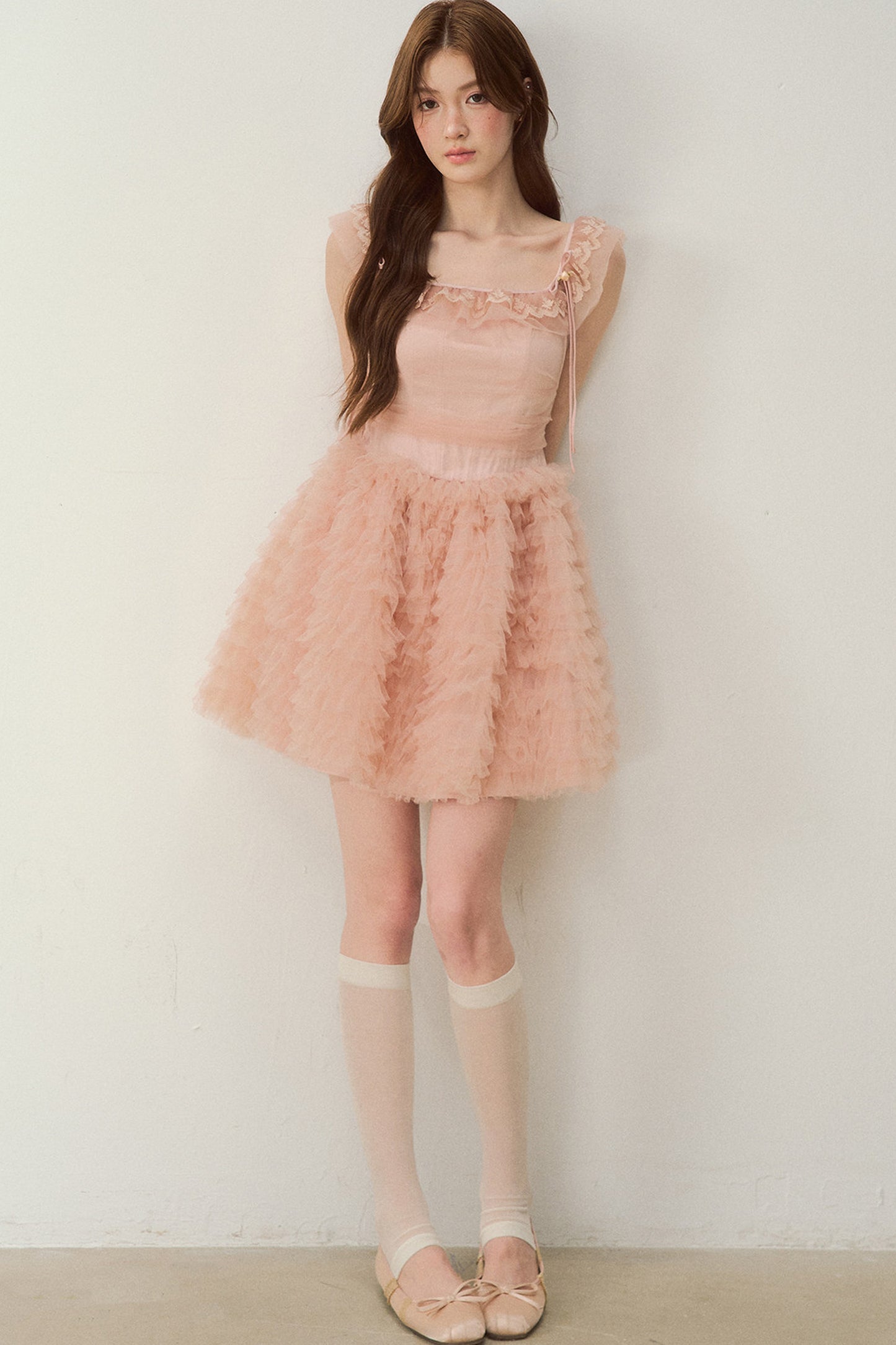 Robe en tulle bouffante de cours de ballet