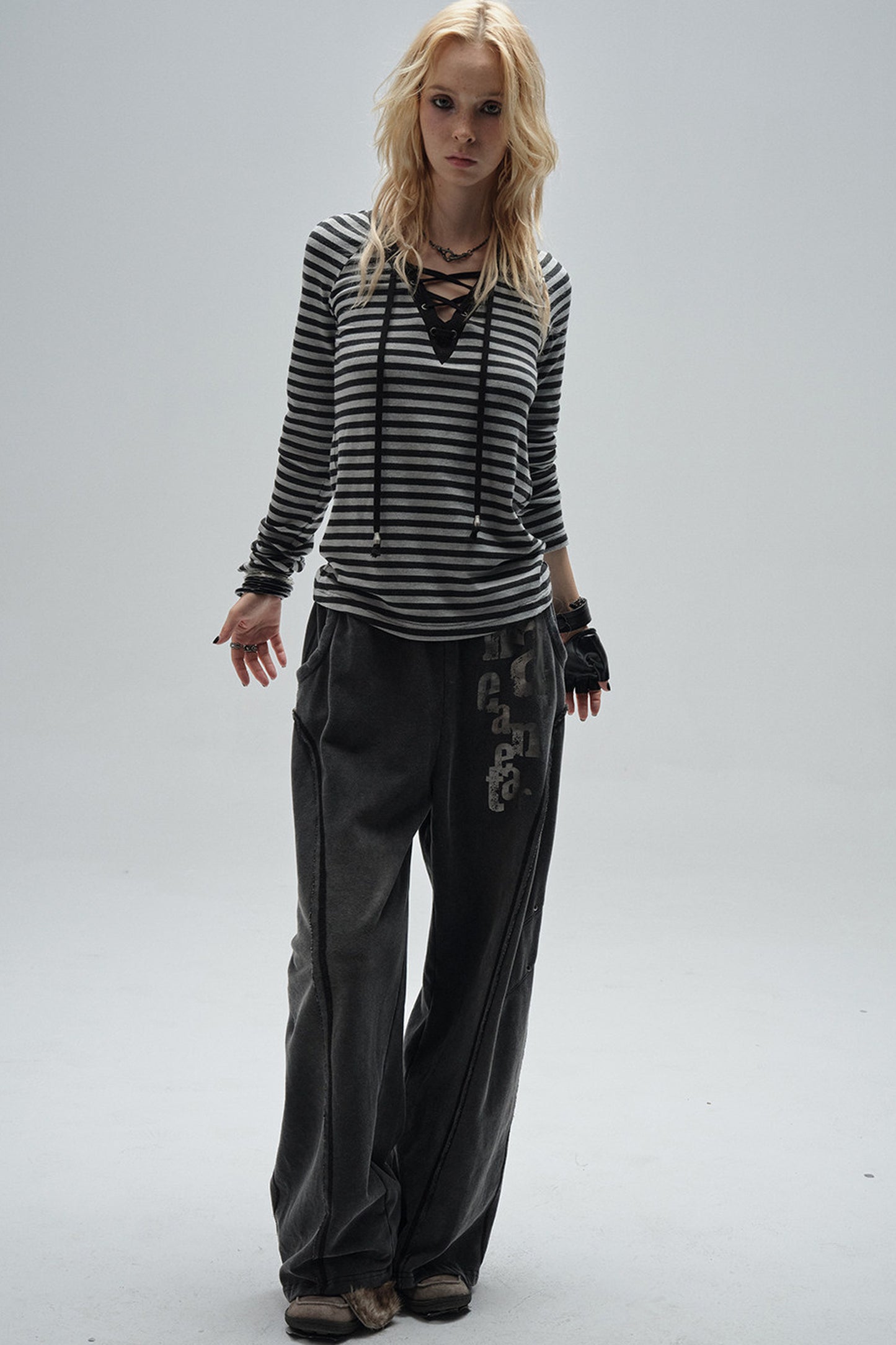 Raw Edge Retro Sweatpants