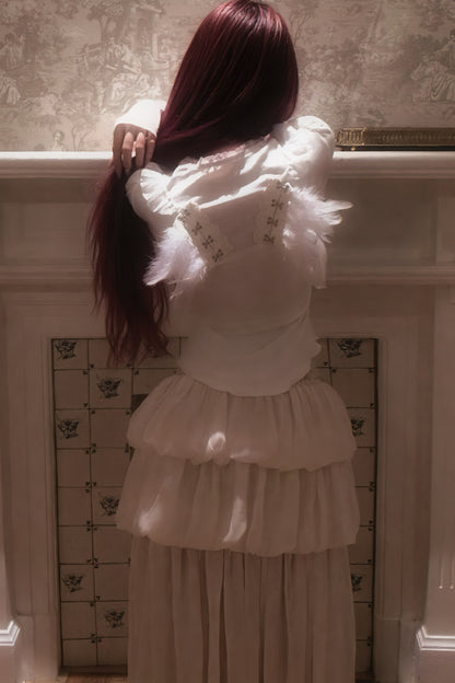 Winged Knit Top
