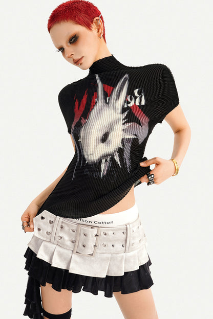 Milk Molly Pleated Blouse