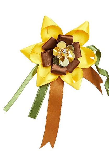 3D Floral Dual-Use Brooch