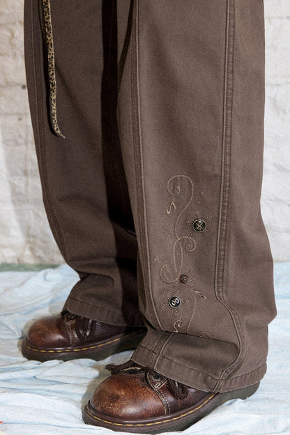 Vintage Straight Cargo Pants