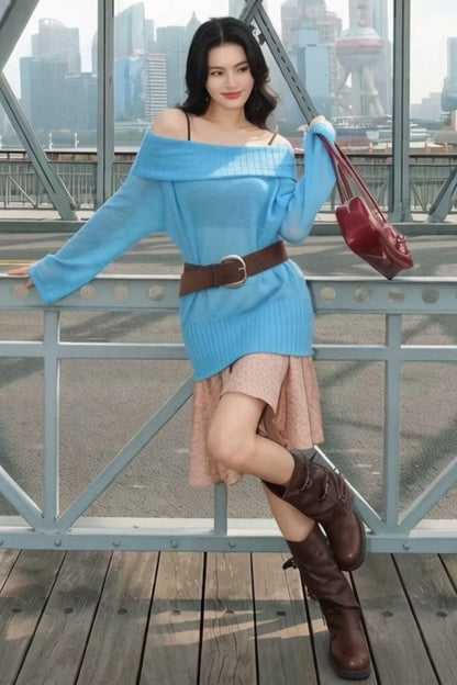 Western Cowboy Mid-High Boots