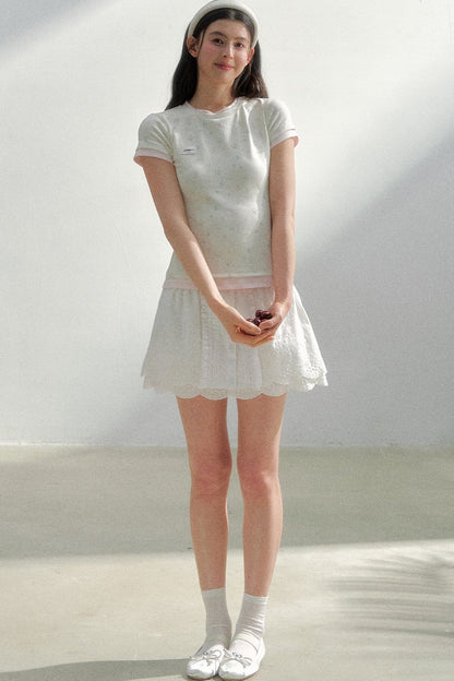 Oxygen Cotton Contrast Tee