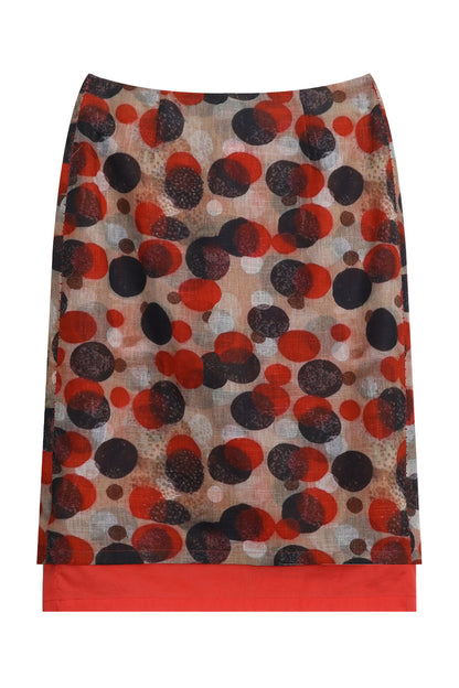 Faux Two-Piece Summer Skirt