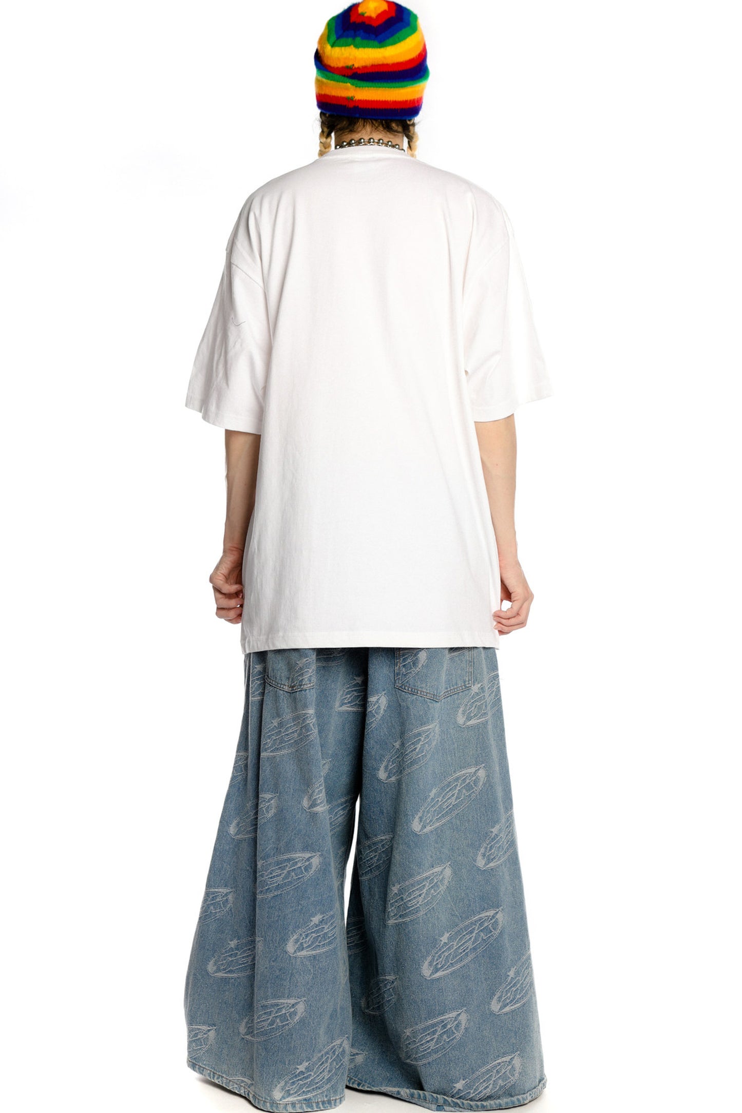 Pure Love Warrior lockere Subkultur-Bluse