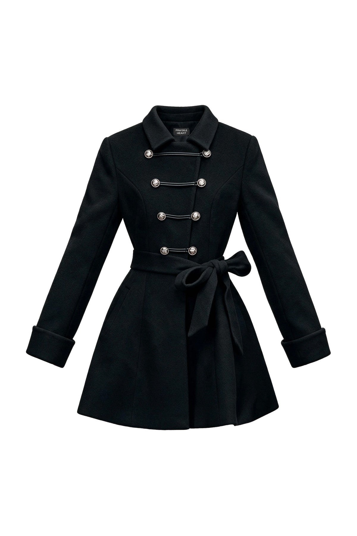 Napoleon Knight Style Woolen Cape Jacket Set-Up