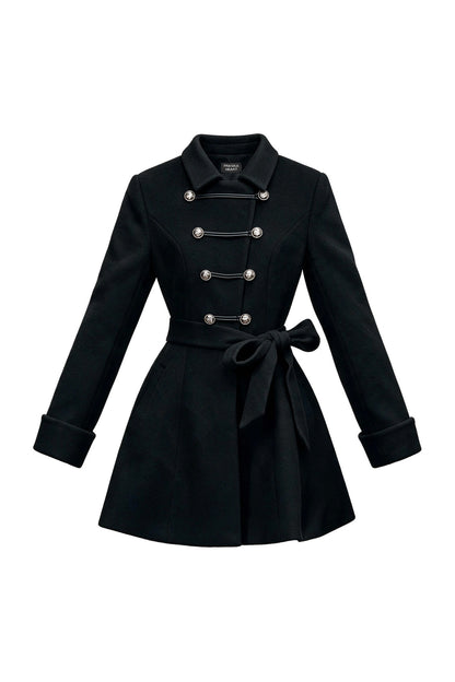 Napoleon Knight Style Woolen Cape Jacket Set-Up
