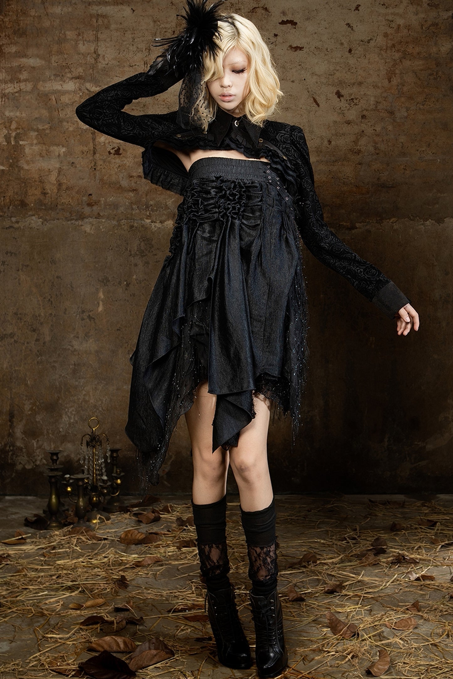 Gothic Punk Long-Sleeved Jacket