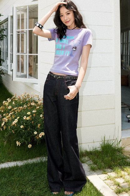 Color-Block Slimming Top