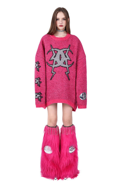 Electric Moon Knit Sweater