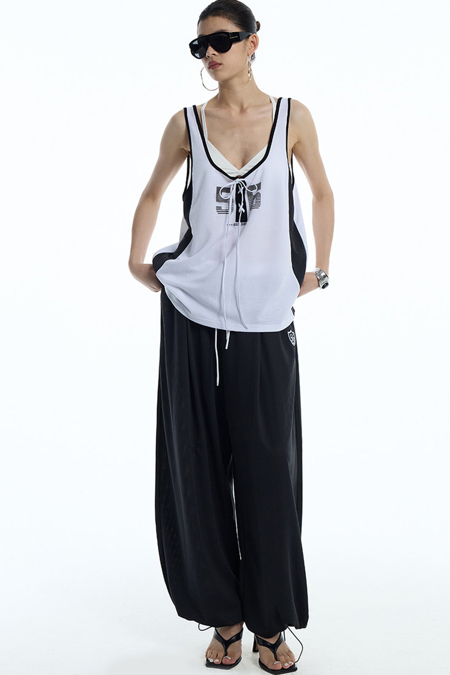 U-Neck Number 56 Jersey Vest