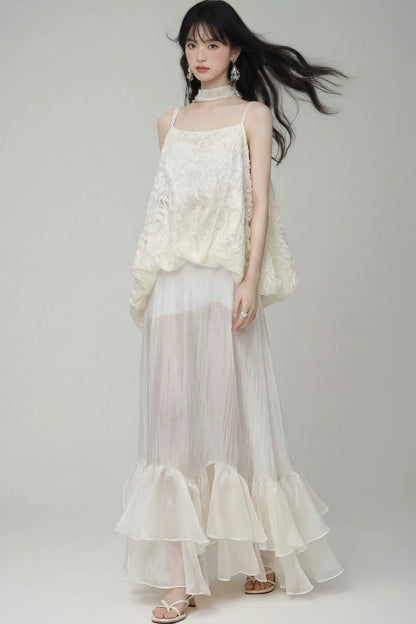 White Rose Two-Piece Set-Up