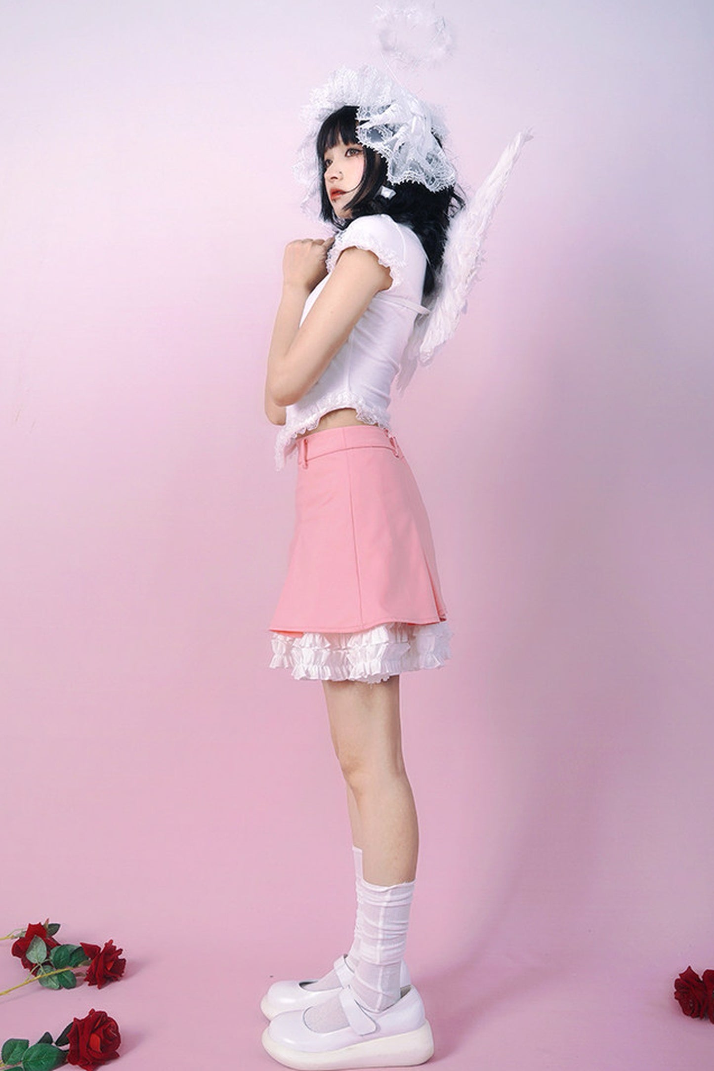 Heavenly Maid Heart Cheongsam Top