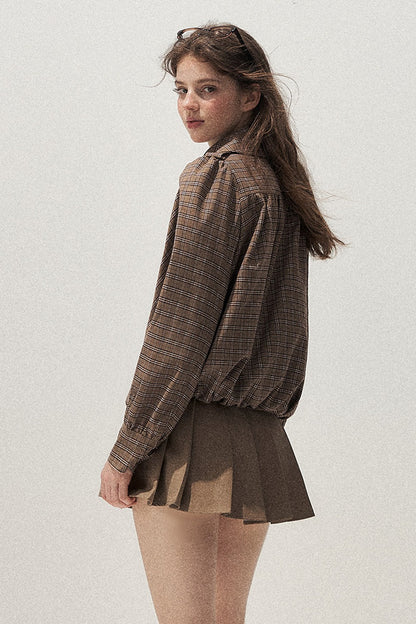 Polka Trench Coat and Skirt Set-Up