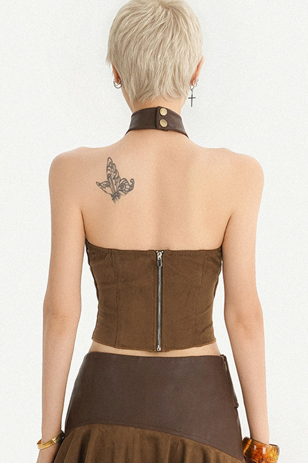 Romantisches Neckholder-Tube-Top