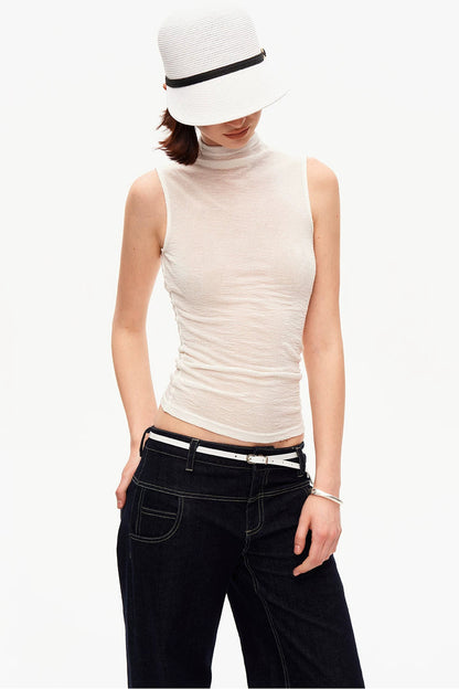 Tencel Wool Backless Vest