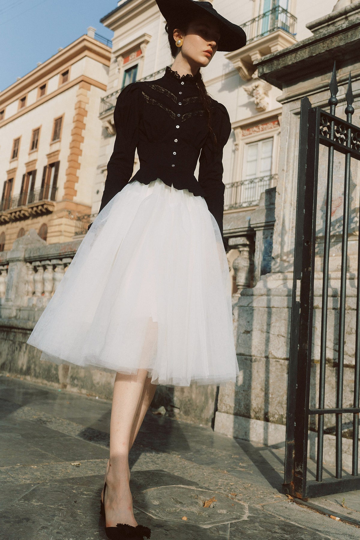 Rose Victorian Gothic Top Set-Up