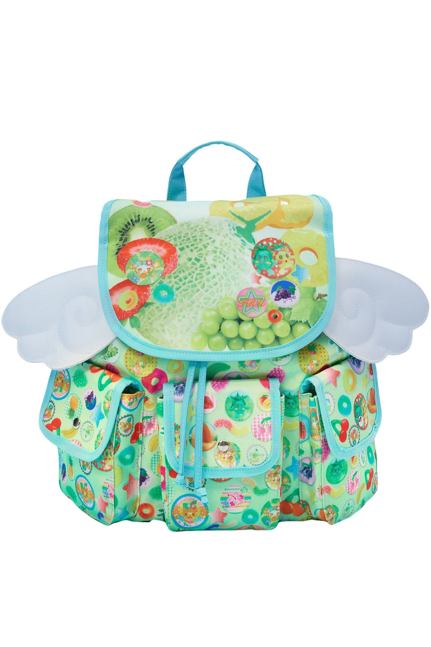 Hawaii Dream Fruit Print Backpack