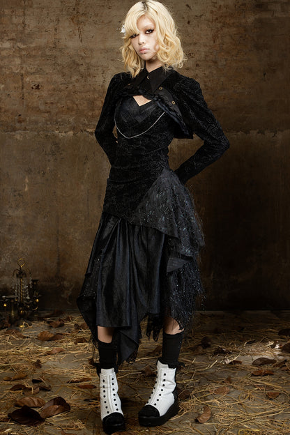 Gothic Punk Long-Sleeved Jacket