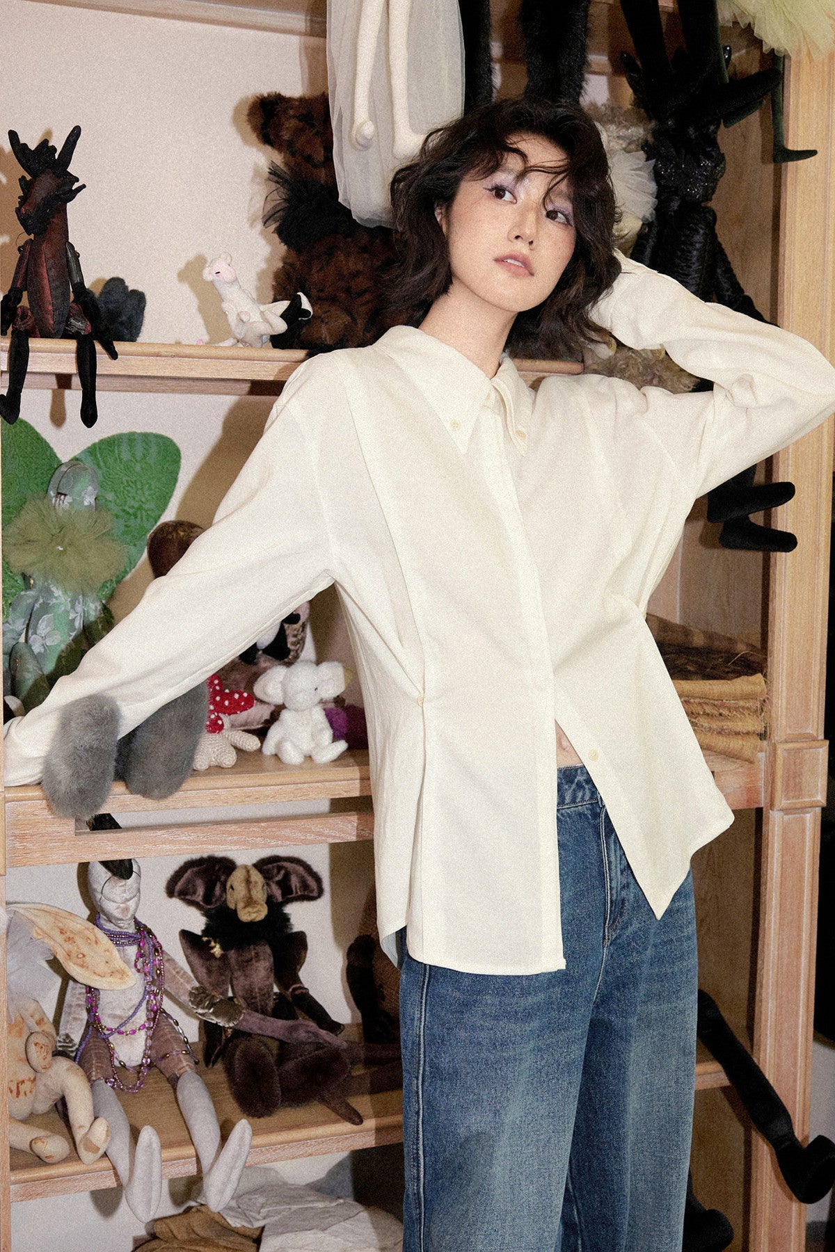 Tencel Linen Long Sleeve Shirt