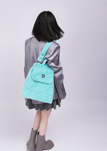 Zaino a tracolla peloso Macaron