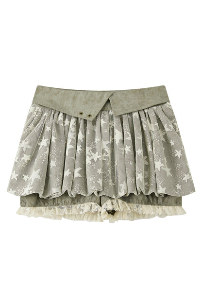 Heavy-Duty Lace Bubble Skirt Set-Up