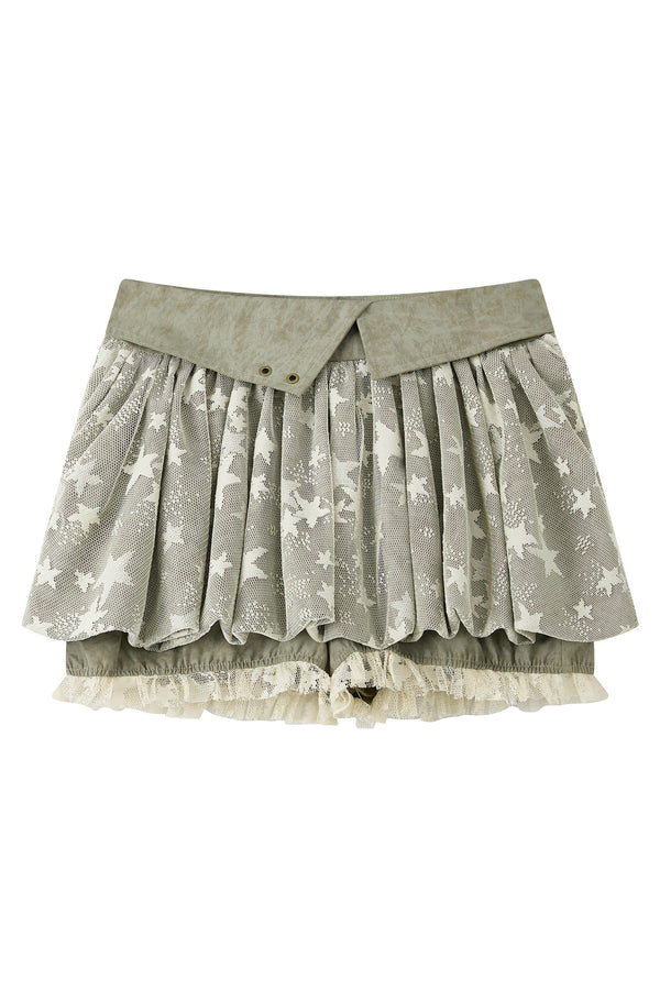 Heavy-Duty Lace Bubble Skirt Set-Up