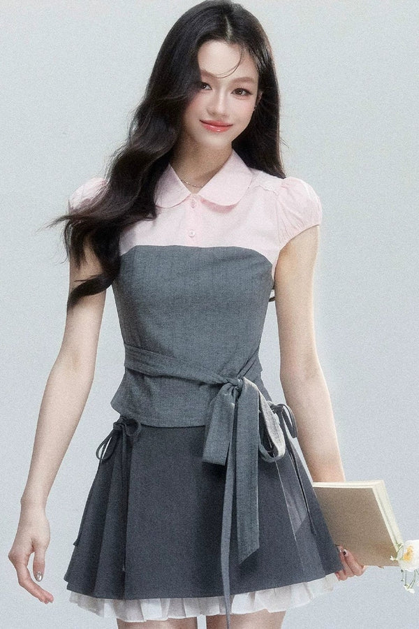 Korean Style Patchwork Top Set-Up