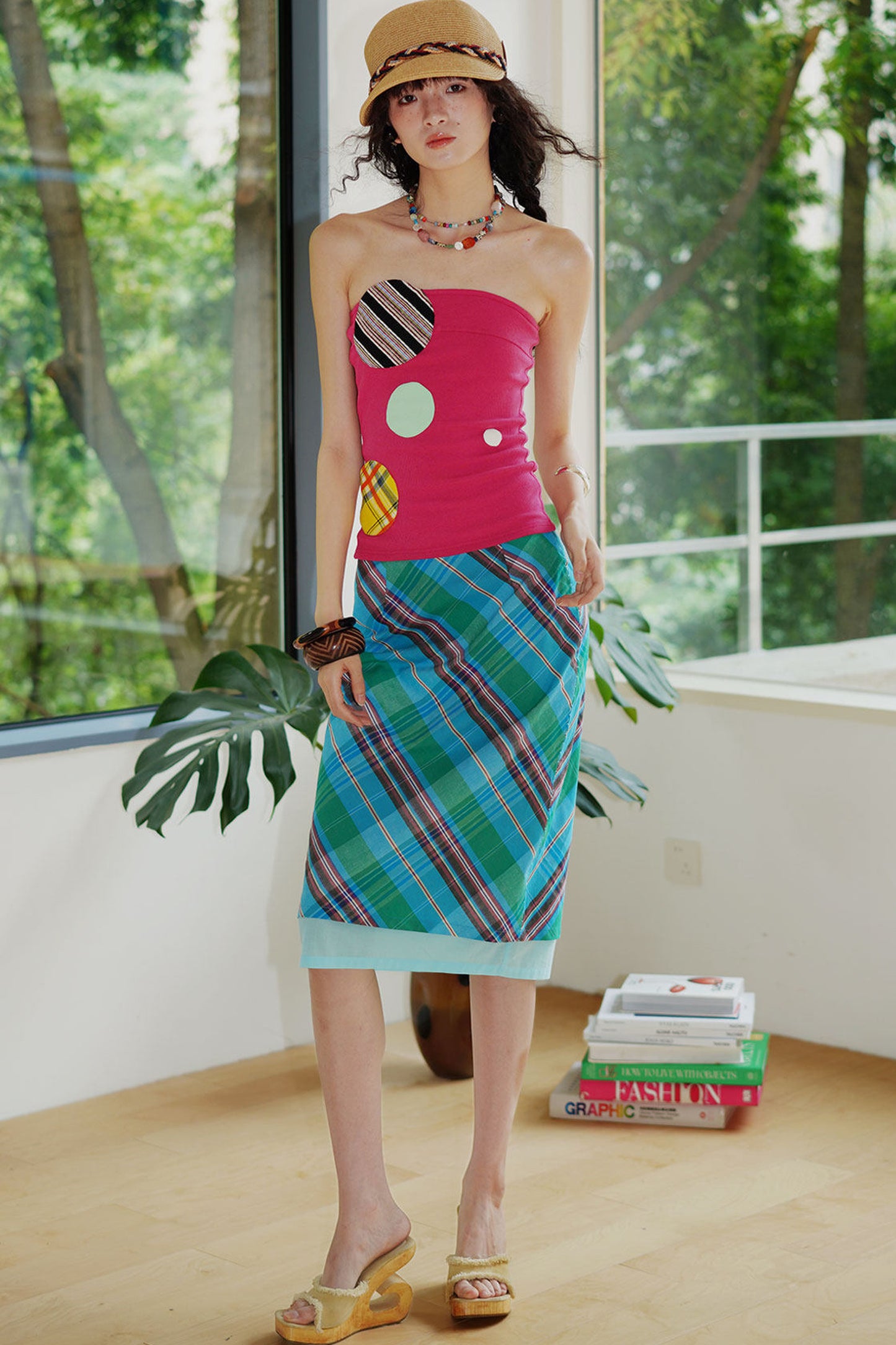 Niche Color-Block Patchwork Vest