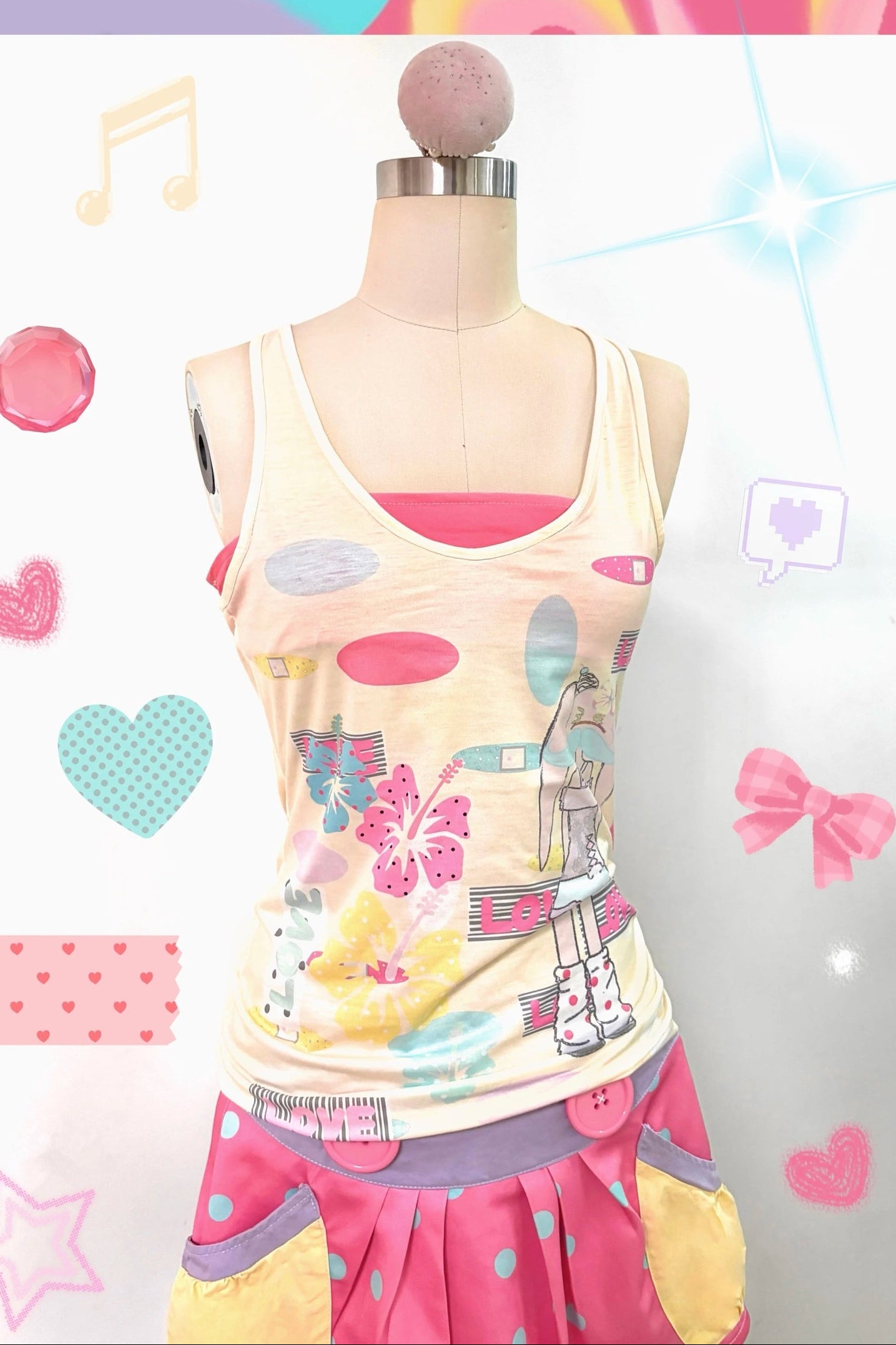 Ancient Love Summer Camisole Top